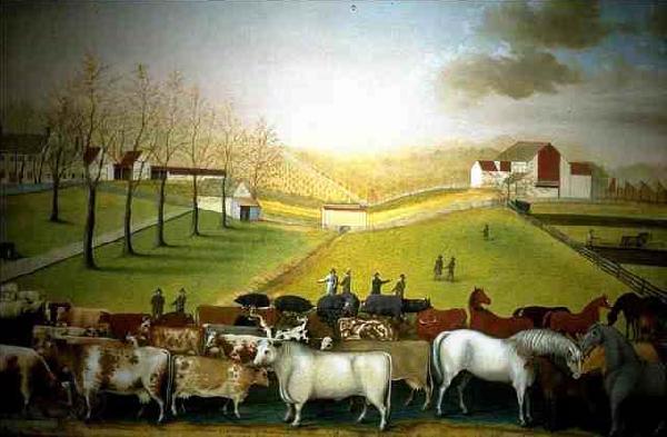 Edward Hicks The Cornell Farm China oil painting art